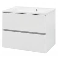 Тумба подвесная Koller Pool NEON CUBE 700 (белая) с умывальником Тумба подвесная Koller Pool NEON CUBE 700 (белая) с умывальником