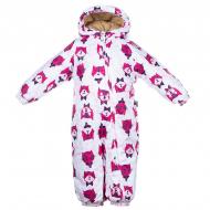 Комбинезон для девочки HUPPA Deiro р.74 белый 36290130-63220-074