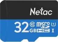 Карта пам'яті Netac microSDHC 32 ГБ Class 10UHS-I (NT02P500STN-032G-R) U1
