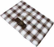 Фартук кухонный Коричневая клетка La Nuit