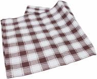 Серветка La Nuit Коричнева клітинка 45x45 см коричневий