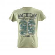 Футболка чоловіча Sol's Imperial 190 American Camouflage 11500268 р.XXL хакі