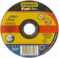 Круг отрезной по металлу Stanley DPC  115x1,0x22,2 мм STA32632