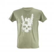 Футболка мужская Sol's Imperial 190 Череп 11500268 р.M хаки