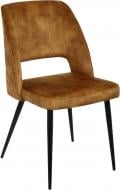 Стул обеденный Центр Меблів LUCY (912-02B) рыжий / черный