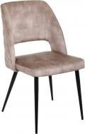 Стул обеденный Центр Меблів LUCY (912-10B) бежевый / черный