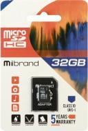 Карта пам'яті microSDHC 32 ГБ Class 10UHS-I (MICDHU1/32GB-A) Mibrand