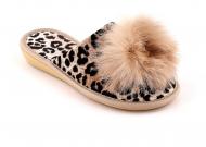 Взуття домашнє для дівчинки БЕЛСТА Пушок р.31 бежевий 638