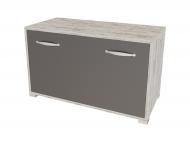 Тумба для взуття DC Nika 800x380x428 мм кантрі