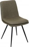 Стілець обідній Центр Меблів IDA 43х55,5х85 см (BARREL-38) зелений / чорний Стілець обідній Центр Меблів IDA 43х55,5х85 см (BARREL-38) зелений / чорний