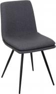 Стілець обідній Центр Меблів IDA 43х55,5х85 см (FABB LUMOS13) сірий / чорний Стілець обідній Центр Меблів IDA 43х55,5х85 см (FABB LUMOS13) сірий / чорний