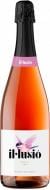 Вино игристое IL Lusio Cava Rose розовое брют 11.5% 0,75 л