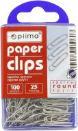 Скріпки O41060 25 мм 100 шт Optima® Скріпки O41060 25 мм 100 шт Optima®