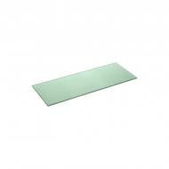 Полка стеклянная 600x6 мм зеленый металлик Полка стеклянная 600x6 мм зеленый металлик