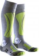 Носки X-Socks APANI® SOCKS WINTERSPORTS JR AP-WS03W21J-B064 р.31-34 серо-желтый