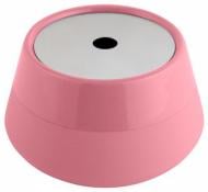 Стакан для зубных щеток Axentia Nevada розовый керамика Ø 13 см H 8 см 128593