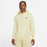 Джемпер Nike NSW Club Fleece Hoodie Coconut Milk DJ6632-113 р. М желтый