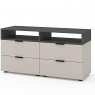 Тумба под ТВ Metkas Home A020 4ш 1200x625x420 мм кашемир/антрацит/кашемир Тумба под ТВ Metkas Home A020 4ш 1200x625x420 мм кашемир/антрацит/кашемир