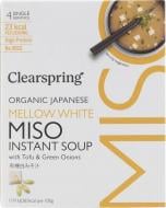 Смесь для приготовления Clearspring белого Мисо супа из тофу 4х8г (G0213)