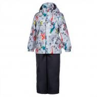 Комплект детской одежды для девочек HUPPA YONNE 1 белый/серый/с принтом 41260114-91220-134