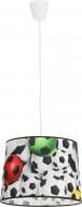 ВИТРИНА! Подвес TK Lighting 1796 1x60 Вт E27 белый с черным Kids