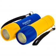 Фонарь светодиодный Quantum QM-FL1045 Smile yellow+blue 3W COB 100 Lm желто-синий