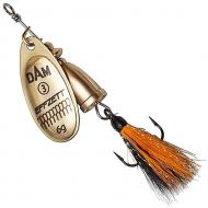 Блесна-вертушка DAM Effzett Executor 11 г с бородкой gold