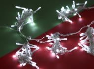 Электрогирлянда-штора LED белый 16 нитей без T-коннекторов светодиодная (LED) 368 ламп 1,5 м