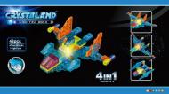Конструктор Crystaland "воздушное судно" 4 в 1
