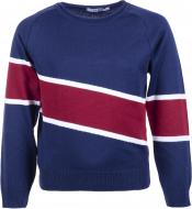 Джемпер для мальчика Flash р.146 синий/бордовый/белый 18B076-5-1111