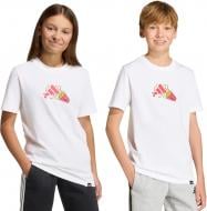 Футболка Adidas J FOOD T WHITE KA0536 р.11-12YRS білий