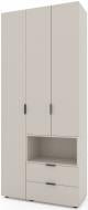 Шкаф Metkas Home A002R 3д2ш ЛДСП 2300х1000х420 мм кашемир / кашемир