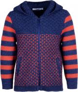 Кофта для мальчика Flash р.140 темно-синий с оранжевым 18B084-5-3477