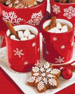 Картина по номерам Снежное какао BS52726 40x50 см Brushme Картина по номерам Снежное какао BS52726 40x50 см Brushme