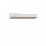 Полиця Forte Meble Penkridge 1600x296 мм світло-сірий/дуб глиняний (УТ0023532:M848 Світло-сірий/Ду)