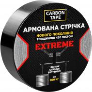 Армована стрічка CARBON TAPE Extreme Power Black 7007 48 мм 25 м чорний