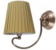 Бра Candellux MOZART 1xE27 коричневий/патина 21-33963