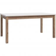 Стол обеденный Forte Meble Penkridge 1604(2070)x900x766мм светло-серый/дуб глиняный