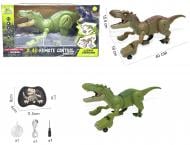 Игровой набор на радиоуправлении DINOSAURS'ISLAND TOYS Тиранозавр RS067(A:brown/B:green)