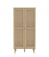 Шкаф 2d CALASETTA 1666х801х414 мм дуб светлый / дуб элегант (УТ0023538:D95D Дуб елегант/Тех)