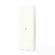 Шкаф Metkas Home A007 2д2ш ЛДСП 2300х800х420 мм белый снег / белый снег Шкаф Metkas Home A007 2д2ш ЛДСП 2300х800х420 мм белый снег / белый снег