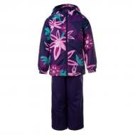 Комплект детской одежды для девочек HUPPA REX темно-лиловый/с принтом 45080014-01973-128