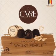 Конфеты Chocolaterie Carré из темного шоколада в виде жемчужин с виски 120 г (D7053)