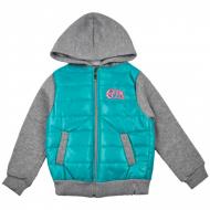 Куртка детская для девочки AKKUZU kids 8022 д/д р.128 бирюзовый