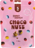 Молочний шоколад SWEET-SWITCH з арахісом з підсолоджувачами 100г