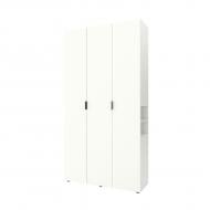 Шкаф Metkas Home A015R, 3д, ЛДСП 2300х1200х420 мм белый снег белый снег