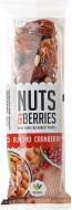 Батончик Nuts&Berries ореховый с миндалем и клюквой органический 30г