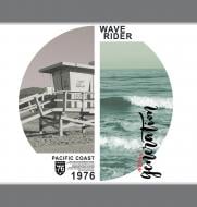 Блокнот Волна 12.8х12.8 см 80 листов (1NB717) Аркуш