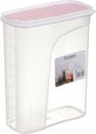 Контейнер із кришкою Smart Kitchen by Flamberg Sand 2,5 л рожевий G-288