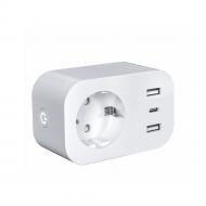Wi-Fi-розетка UEC с функцией энерго-мониторинга, степень защиты IP20